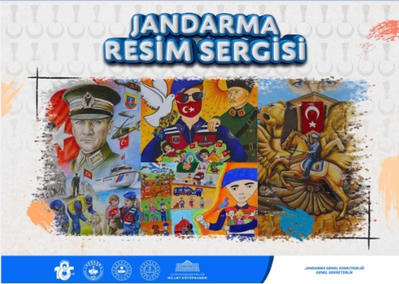  "Cumhuriyet, Güvenlik ve Jandarma" Temalı Resim Sergisi