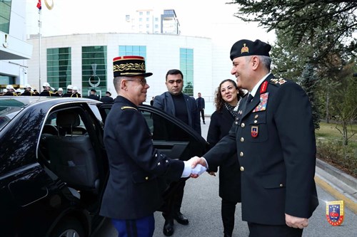 Fransa Milli Jandarma Genel Direktörlüğü Heyetinin Ziyareti 
