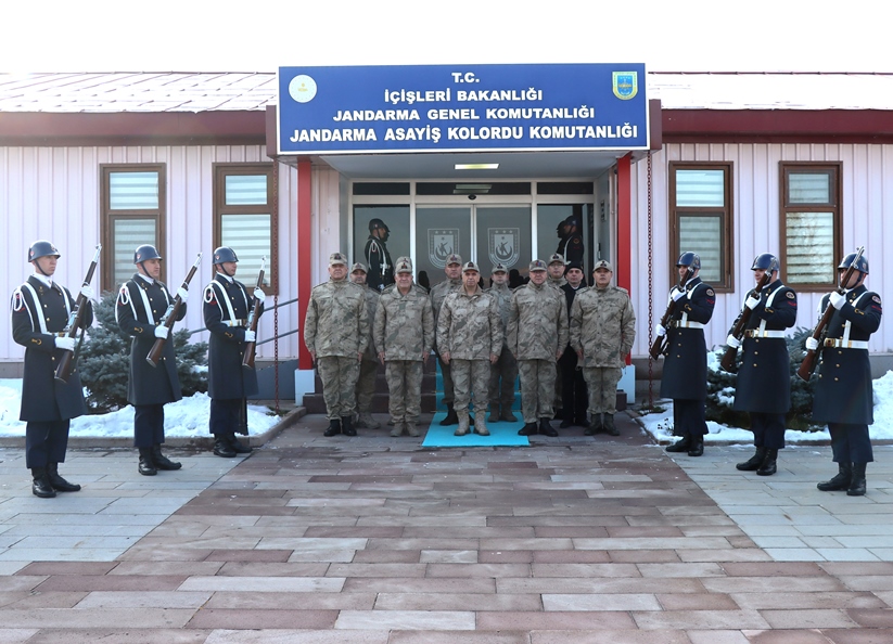 Jandarma Genel Komutan Yardımcısı Korg. İsmail BALIBEK'in 31 Aralık 2024 tarihinde Van Jandarma Asayiş  Kolordu Komutanlığını Denetleme ve Ziyareti.